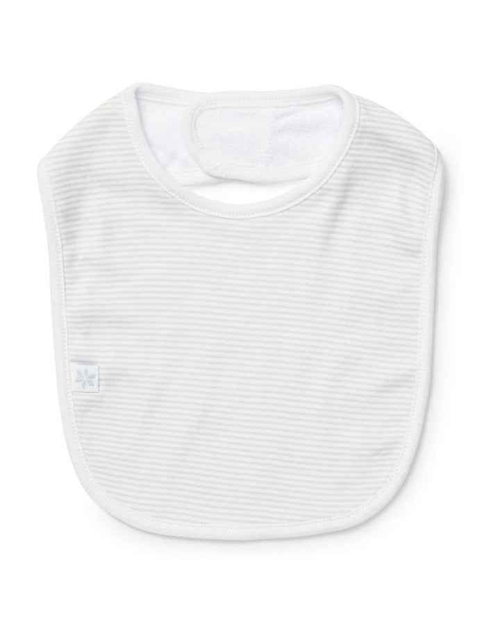 Bib 2 Pack in White/Grey