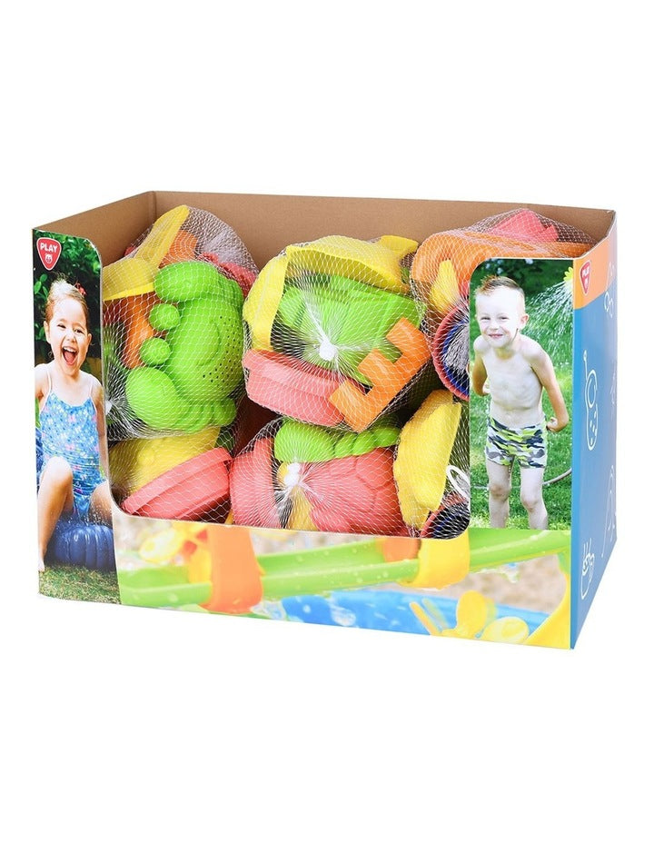 Sand Play And Mould Set 9 Pieces
