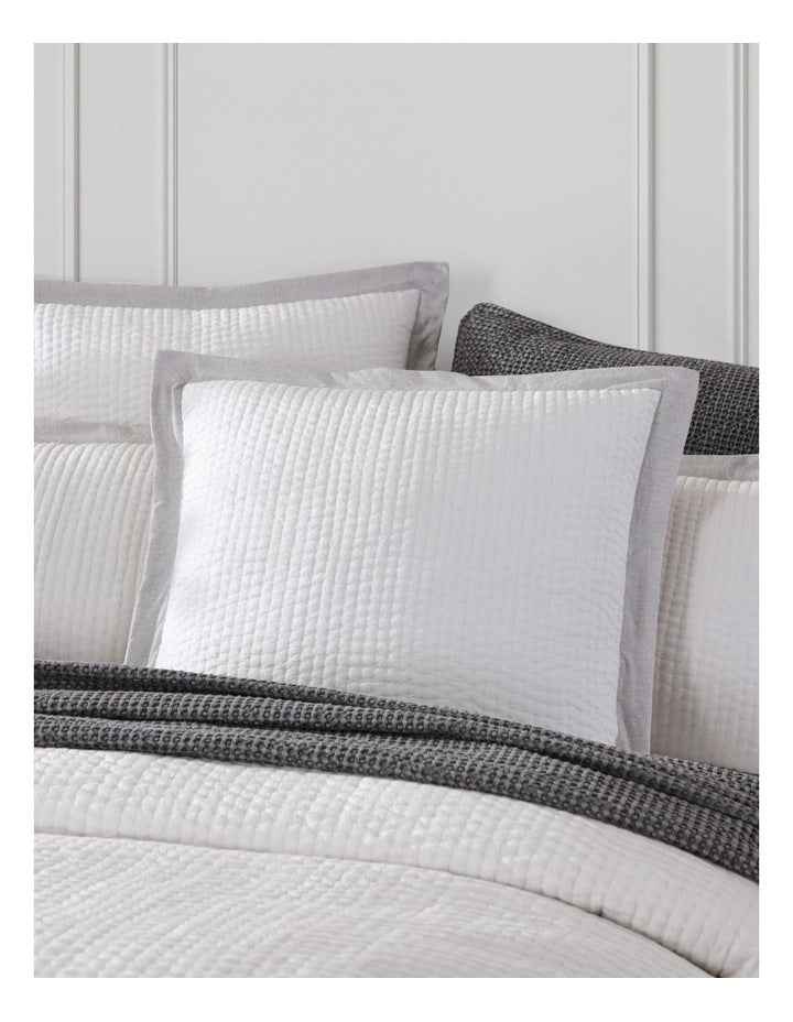 Felix Quilt Cover Set in Charcoal