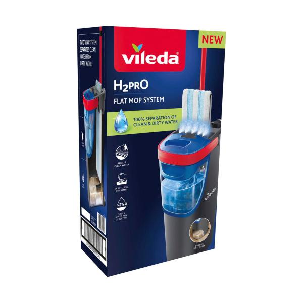 VILEDA H2PRO FLAT MOP SYSTEM