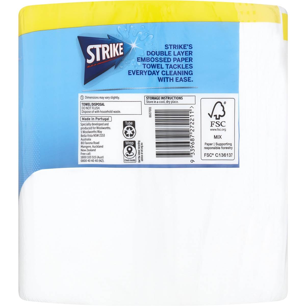 Strike Jumbo Paper Towel 520 Sheets Each
