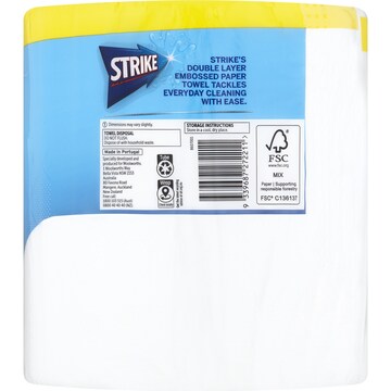 Strike Jumbo 2 Ply Paper Towel each