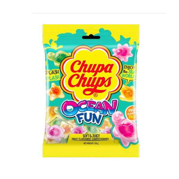CHUPA CHUPS JELLIES:OCEAN MIX:.:150 GRAM