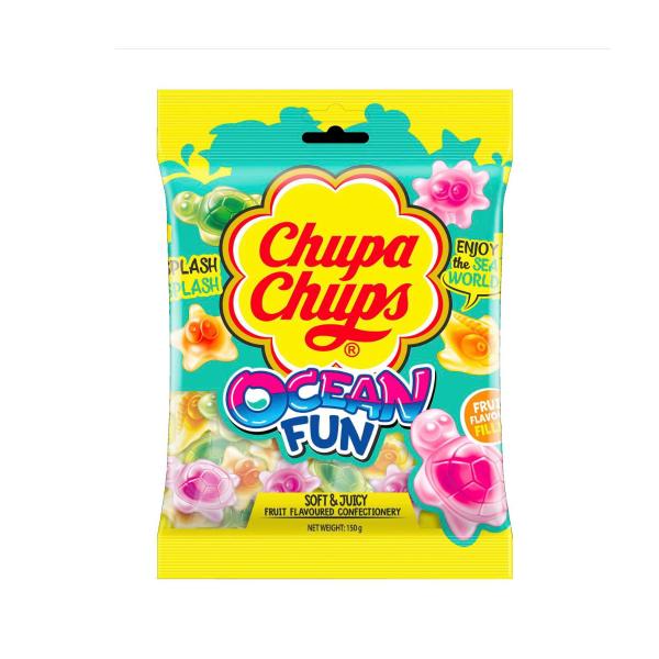 CHUPA CHUPS JELLIES:OCEAN MIX:.:150 GRAM