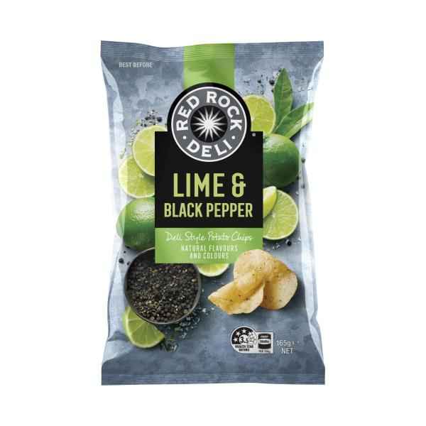 Potato Chips Share Pack Lime & Pepper