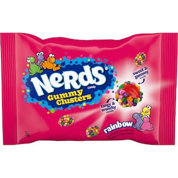 Nerds Gummy Clusters Rainbow Pouch 35g