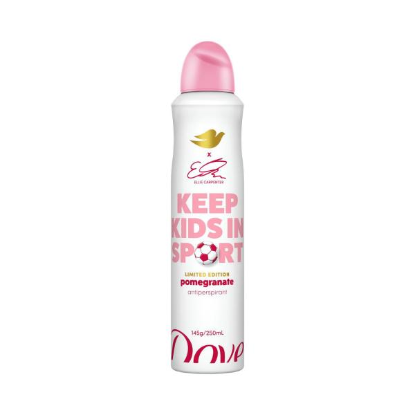 DOVE WOMEN ADVANCED DEODORANT 72HR LTD EDITION POMEGRANTE 250ML