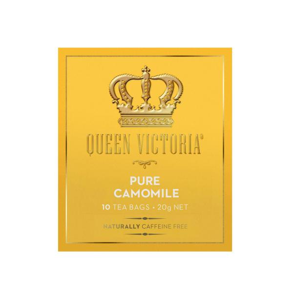 QUEEN VICTORIA PURE CAMOMILE TEA 10PK