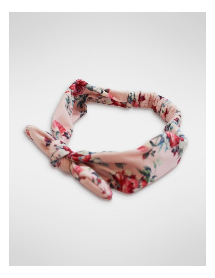 Velvet Knot Hair Wrap in Multi