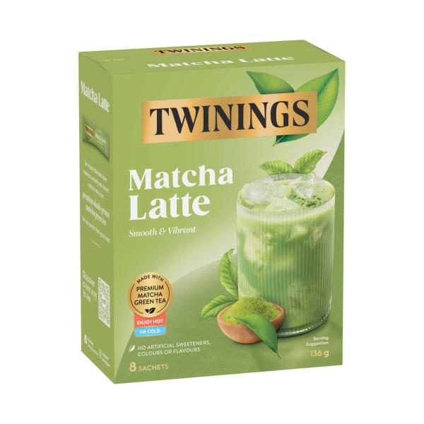 TWININGS MATCHA LATTE 8PK