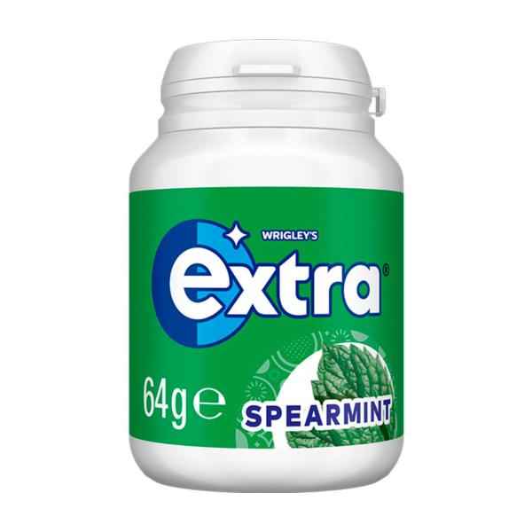 Spearmint Sugar Free Chewing Gum Bottle