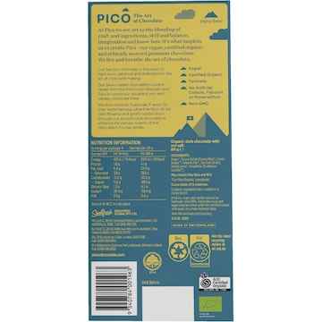 Pico Organic Vegan Chocolate Sea Salt 80g