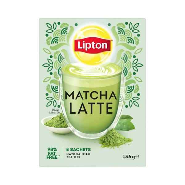 LIPTON MATCHA CHAI LATTE SACHETS 8 PACK