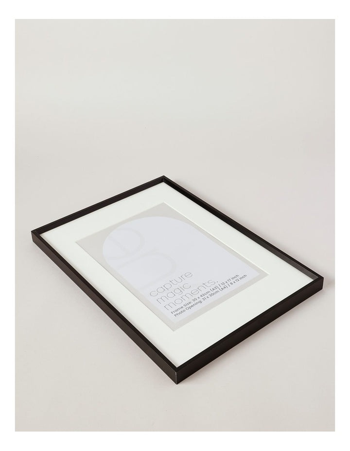 Aluminium Photo Frame A3/A4 in Black