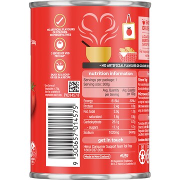 Heinz Creamy Tomato Soup For One 300g