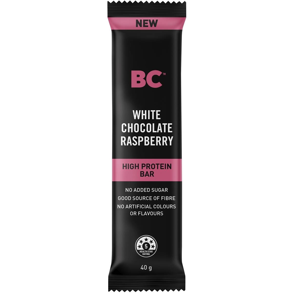 Bar Counter White Chocolate Raspberry High Protein Bar 40g