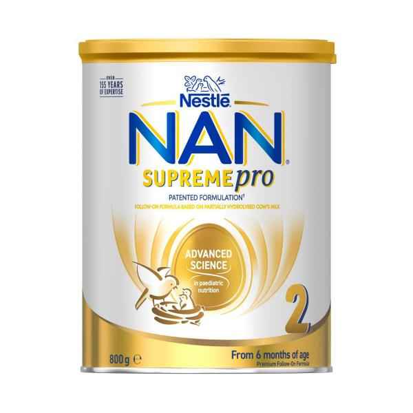 NESTL NAN SUPREMEPRO 2 PREMIUM FOLLOW-ON INFANT FORMULA 6-12 MONTHS 800G