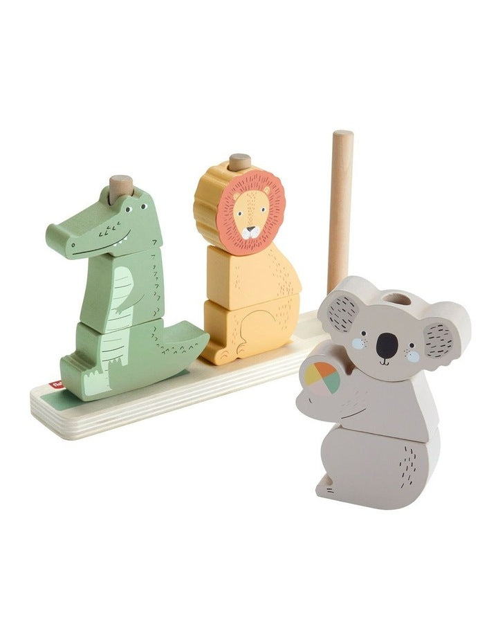 Wooden Stack & Sort Animals