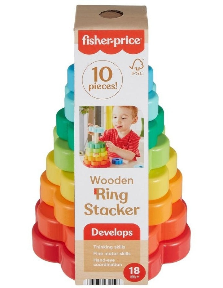 Wooden Ring Stacker