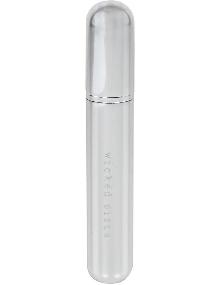 Large Metallic Perfume Atomiser in Silver