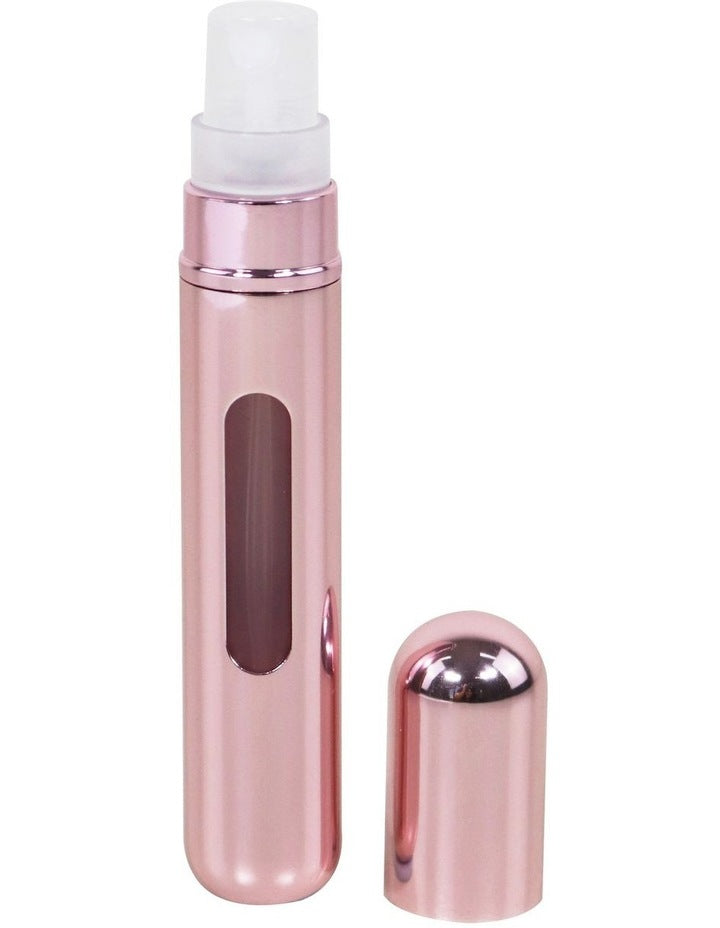 Large Metallic Perfume Atomiser in Pink