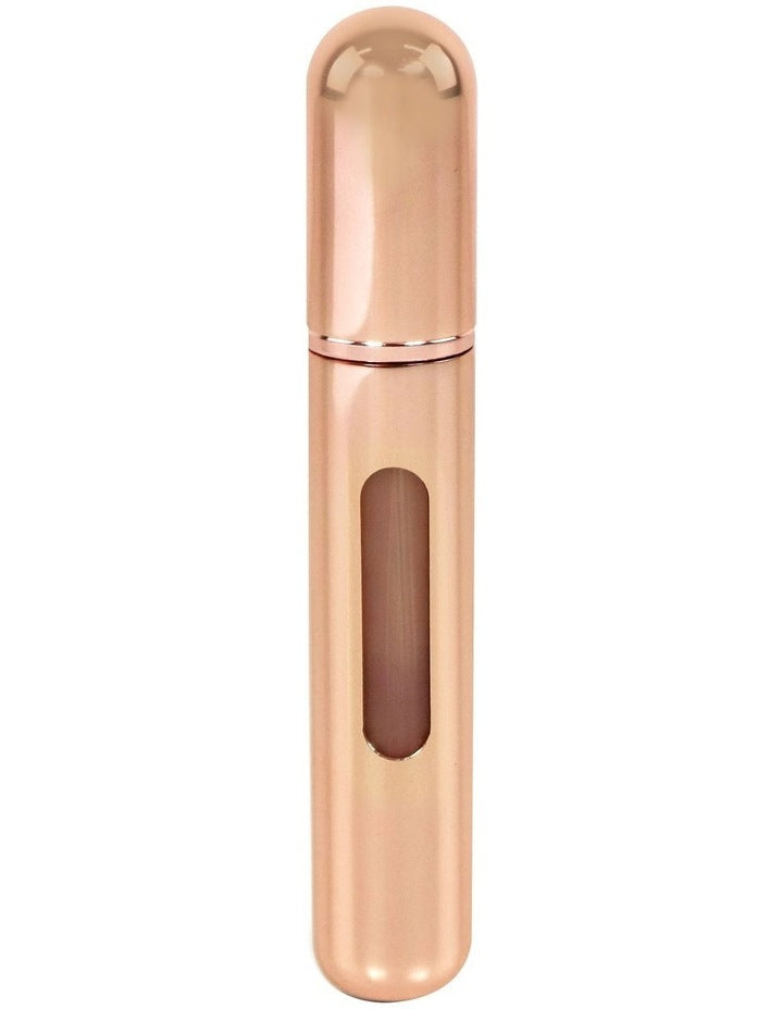 Large Metallic Perfume Atomiser in Rose Gold