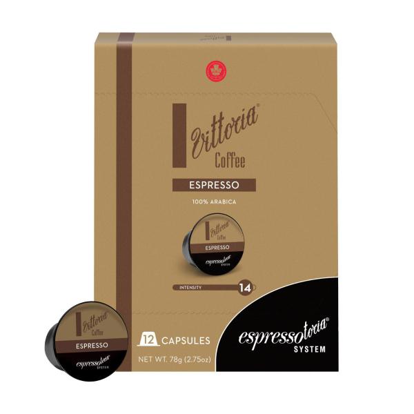 ESPRESSOTORIA VITTORIA CAPSULES ESPRESSO 12PK