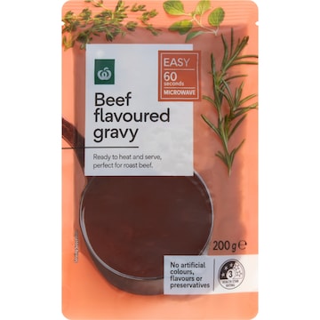 Woolworths Beef Flavoured Gravy 200g
