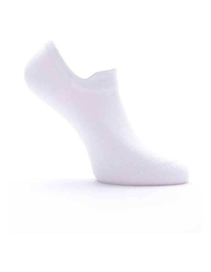 Textured Invisible Socks With Tab 3 Pack in Multi