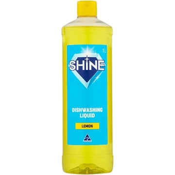Shine Dishwashing Liquid Lemon 1L