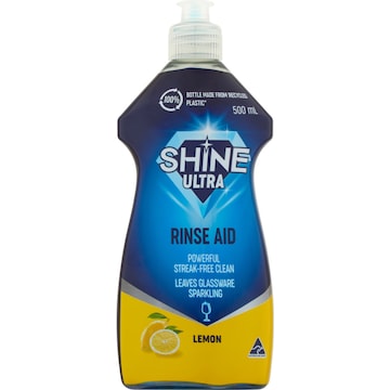 Shine Ultra Rinse Aid Lemon 500mL