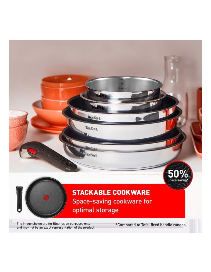 Ingenio Cook Eat Induction Non-Stick 15 Pieces Set + Accessories