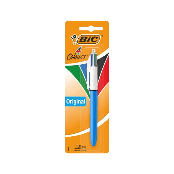 BIC 4 COLOUR PEN 1 PACK