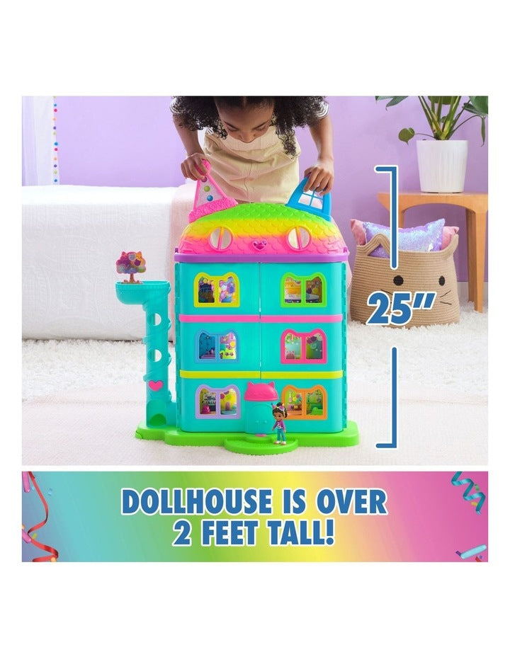 Purrfect Dollhouse Celebration in Multi
