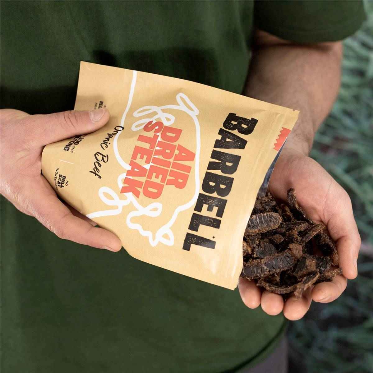 Barbell Biltong Grass Fed Beef Burn Chilli 200g