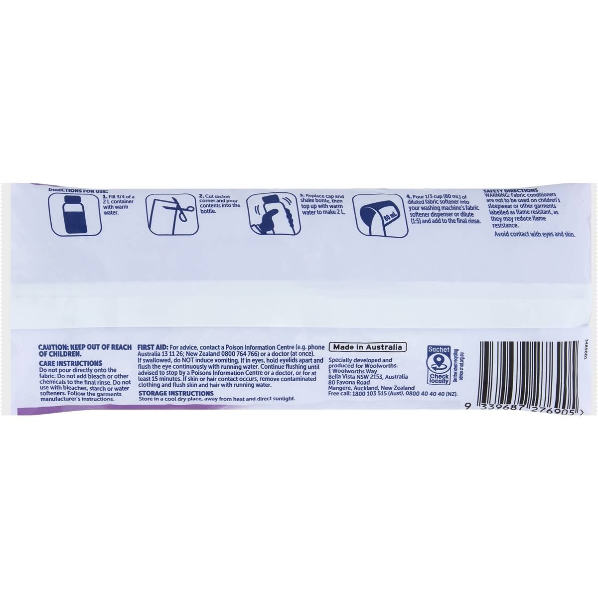 Soften Fabric Conditioner Concentrate Lavender & Magnolia 250mL