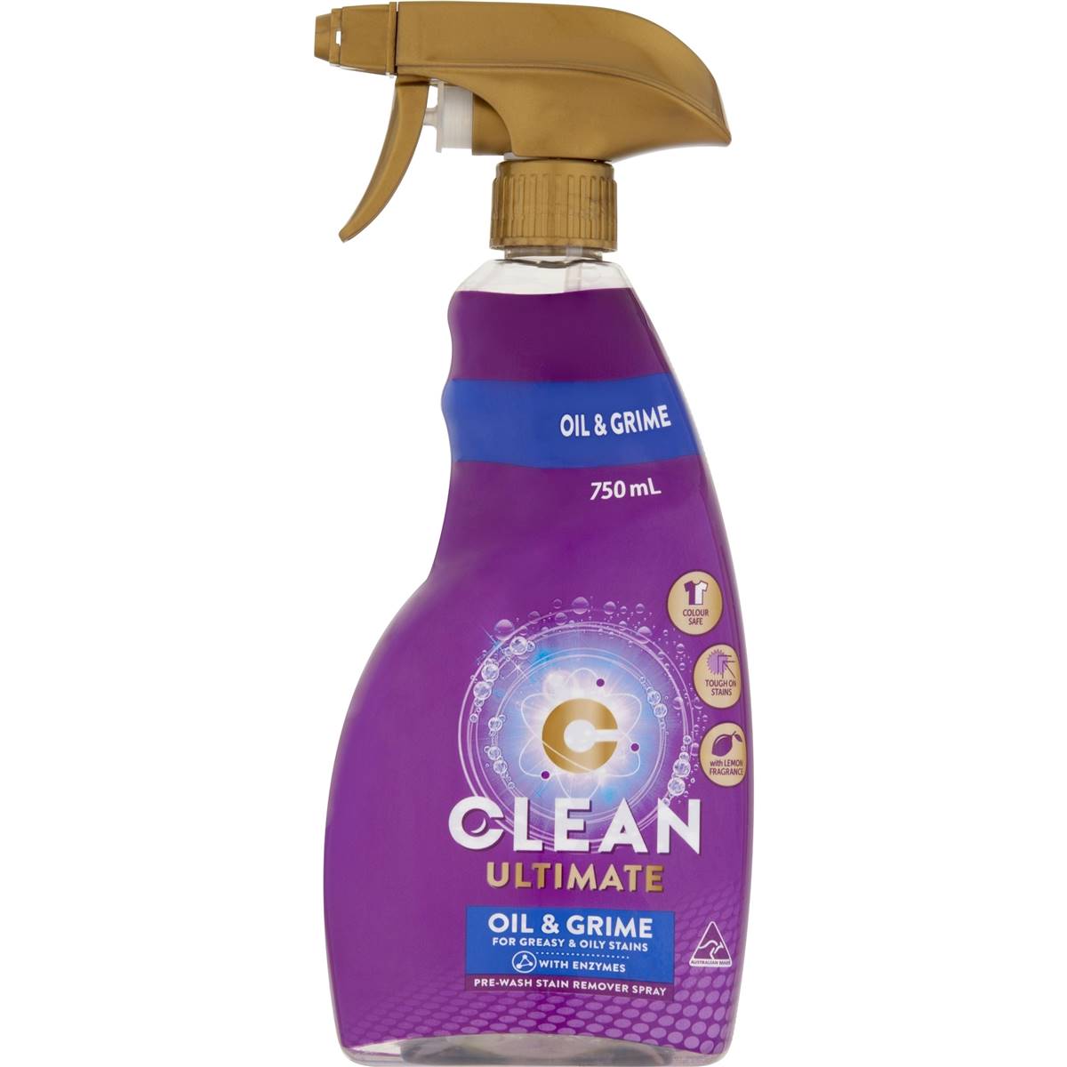 Clean Ultimate Oil & Grime Stain Remover 750ml