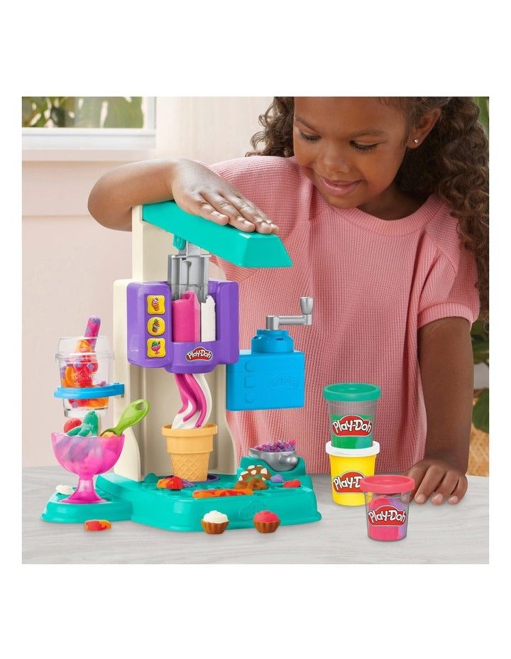 Rainbow Swirl Ice Cream Playset in Multi