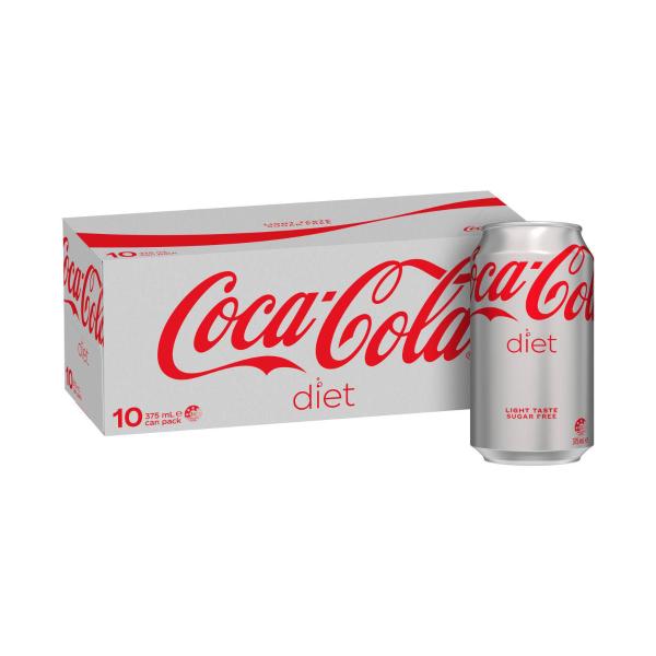 CCA 10 PACK:DIET COKE:.:3.75 LITRE