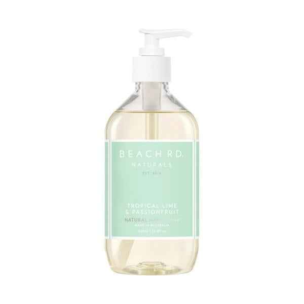 BEACH RD NATURALS TROPICAL LIME + PASSIONFRUIT HANDWASH 500ML