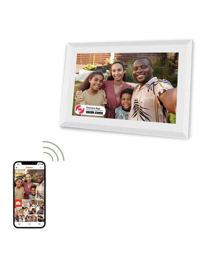10.1 Wifi Photo Frame with Frameo in White LF576W