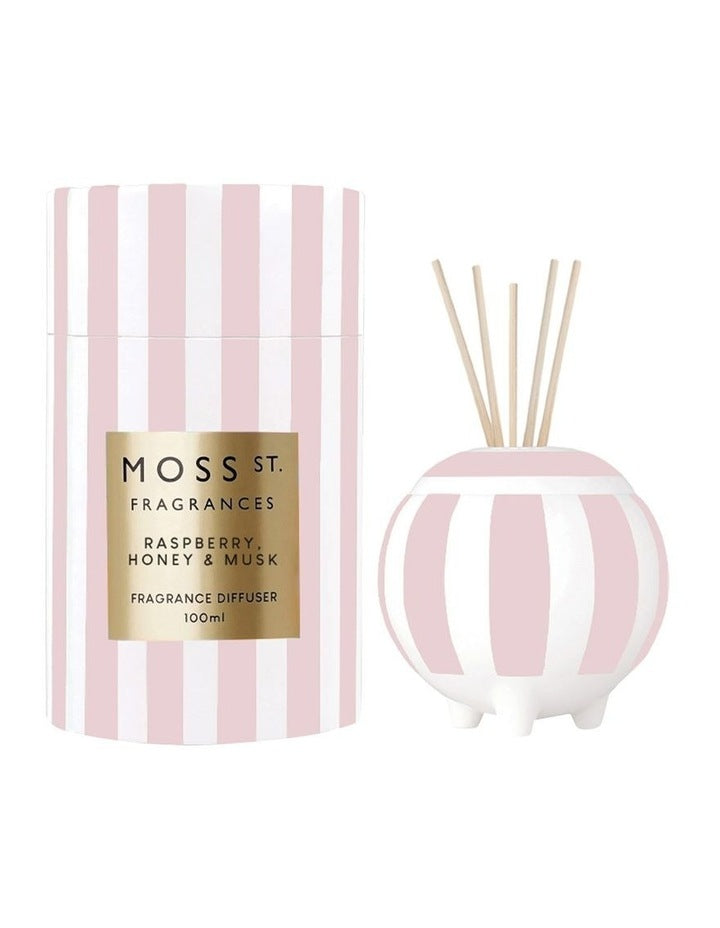 Raspberry, Honey and Musk Mini Ceramic Diffuser 100ml