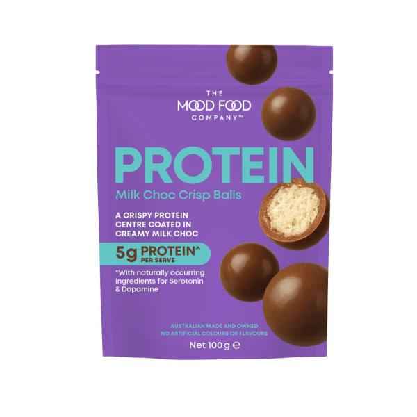 THE MOOD FOOD COMPANY PROTEIN CHOC CRISP BALLS