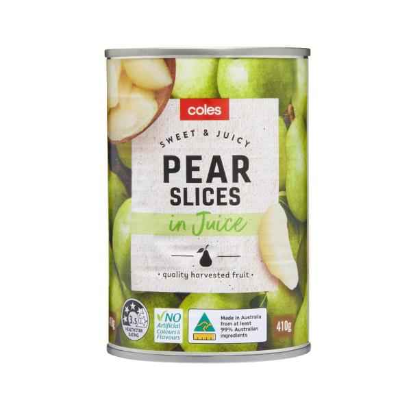 Australian Pear Slices In Juice
