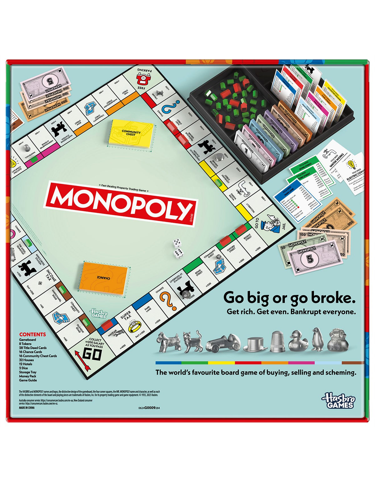 Classic Monopoly Fast-Dealing Property Trading Game