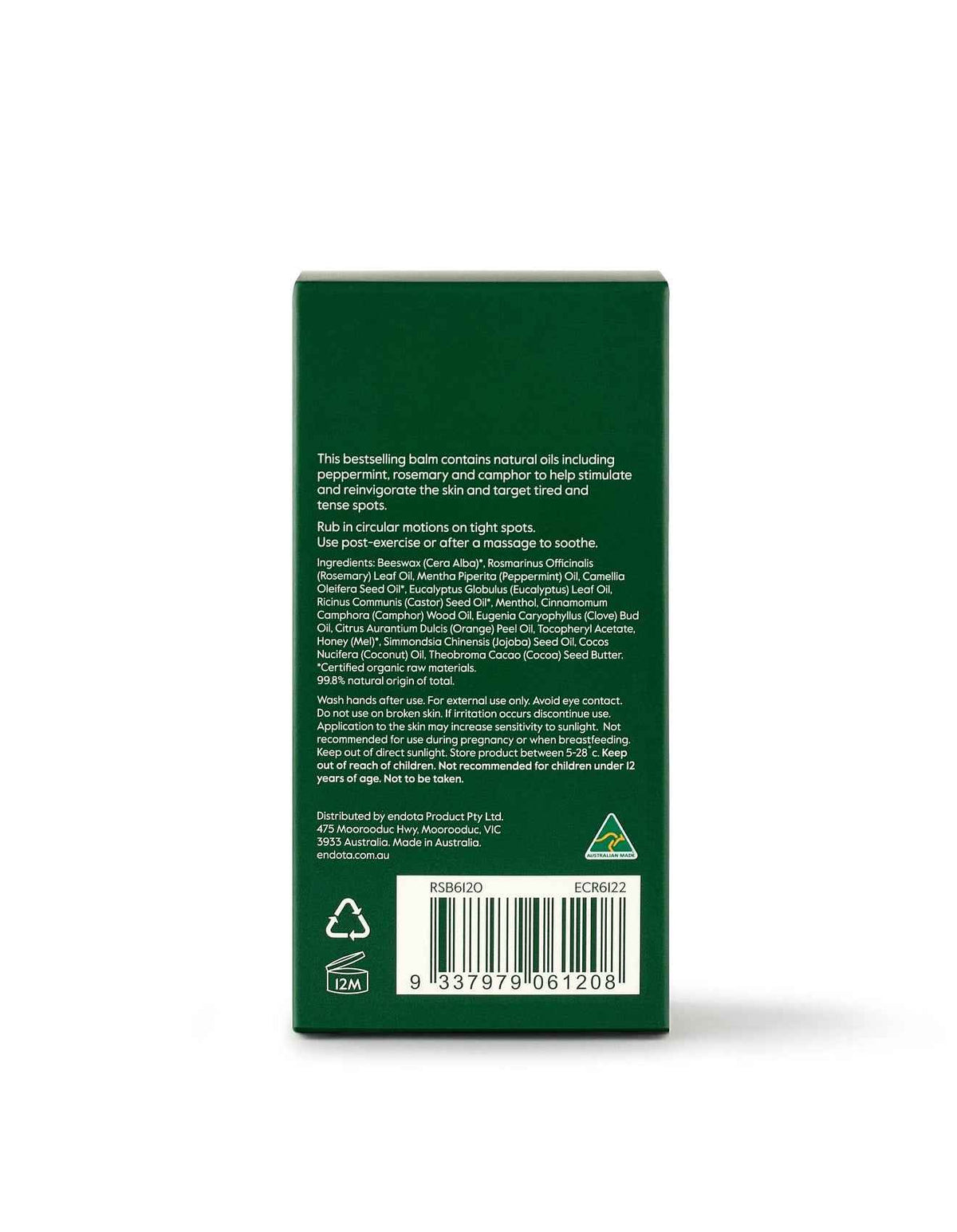 Clove & Mint Recovery Balm 50ml