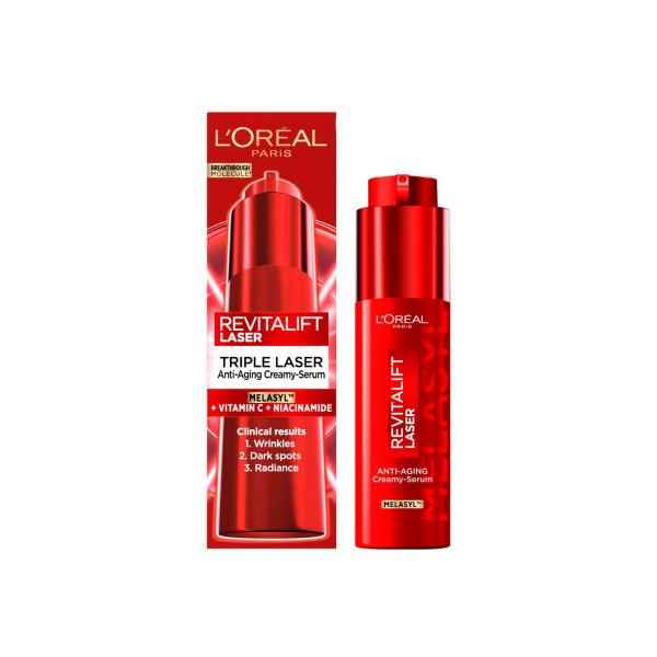 L'OREAL REVITALIFT LASER ANTI AGEING CREAMY SERUM 50ML