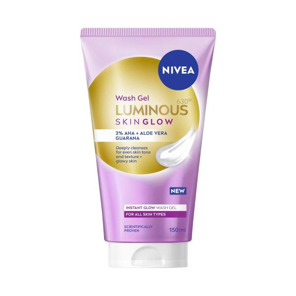 NIVEA LUMINOUS SKIN GLOW WASH GEL 150ML