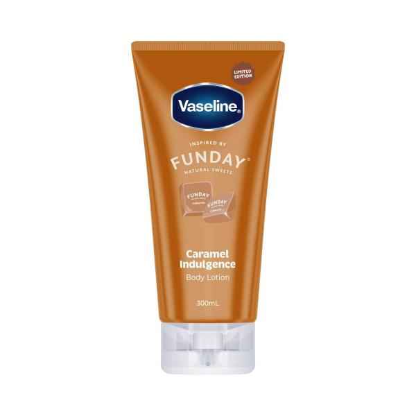 VASELINE FUNDAY CARAMEL INDULGENCE BODY LOTION 300ML