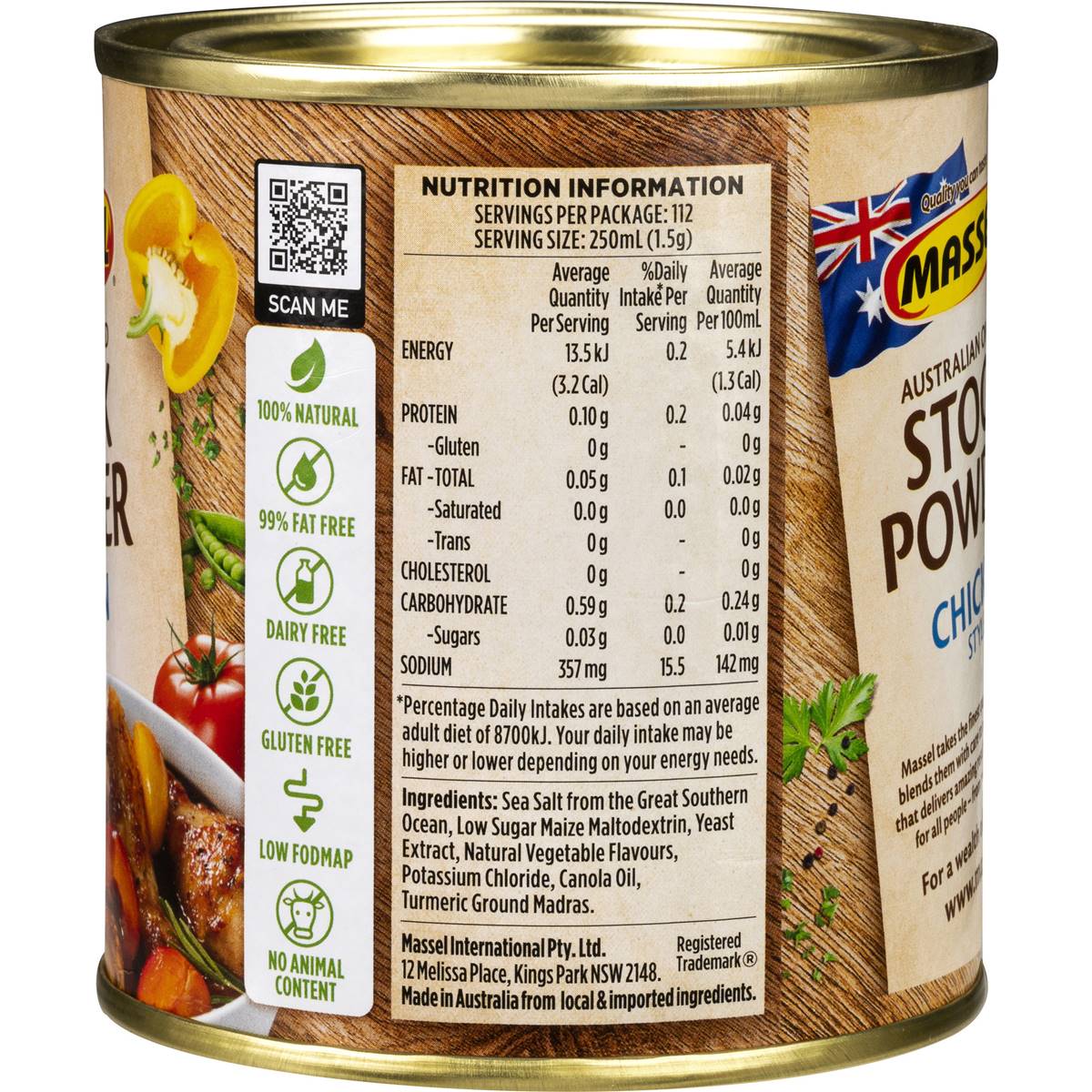Massel Stock Powder Chicken 168g